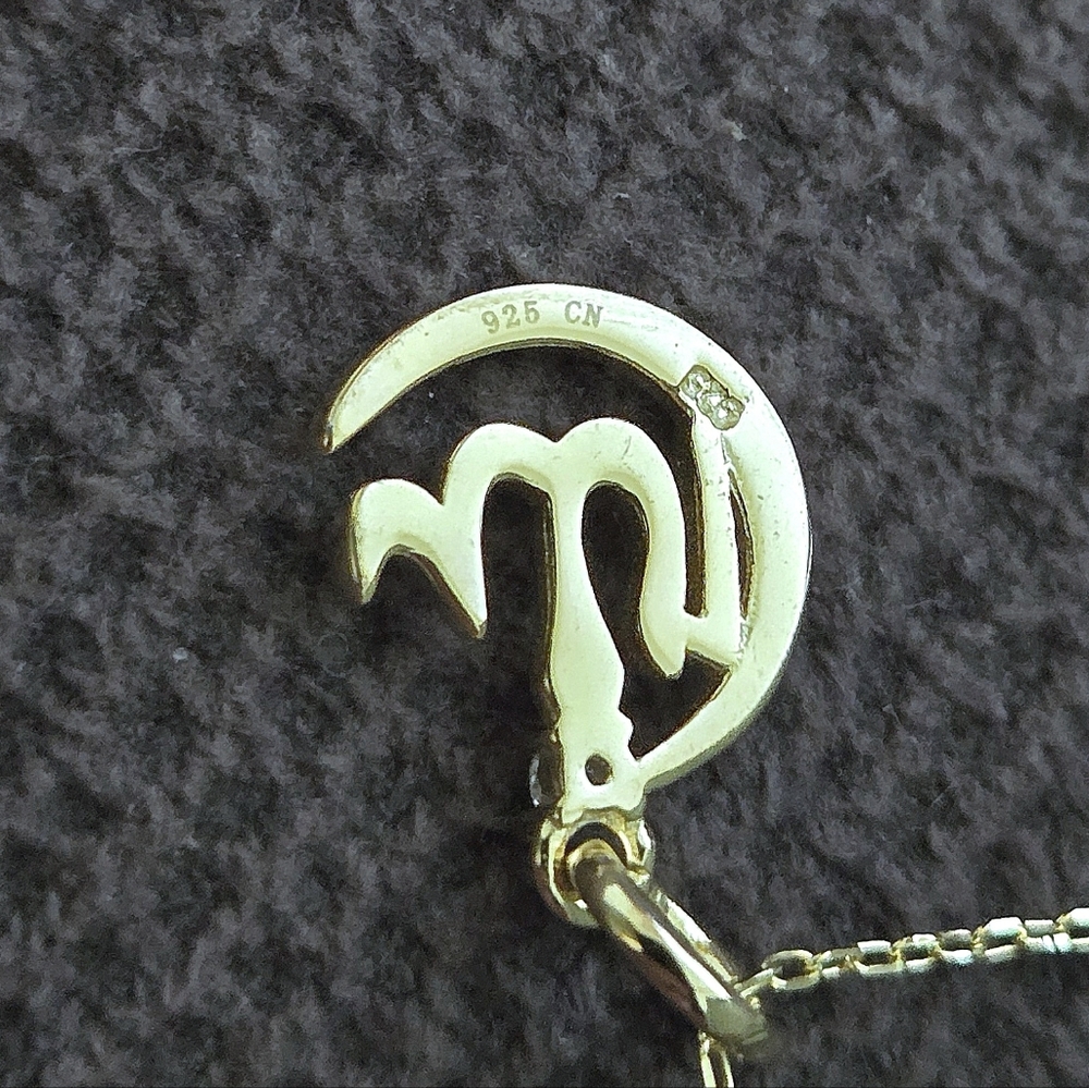 Lesa Michele "Allah"🕌 Crescent Moon and Star☪️ Pendant Necklace - NIB - Picture 10 of 16